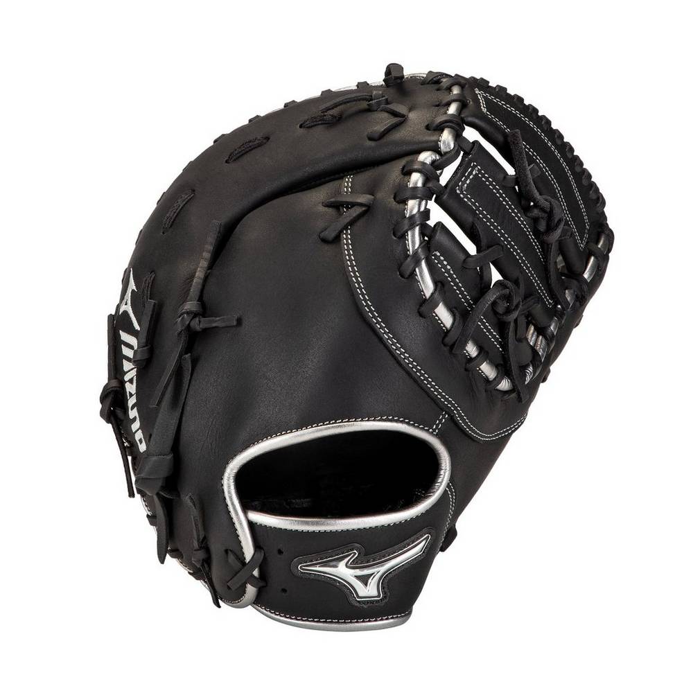 Catchers Mitt Mizuno MVP Prime SE First Base 12.5" Hombre Negras/Plateadas Ofertas EBIF-02359